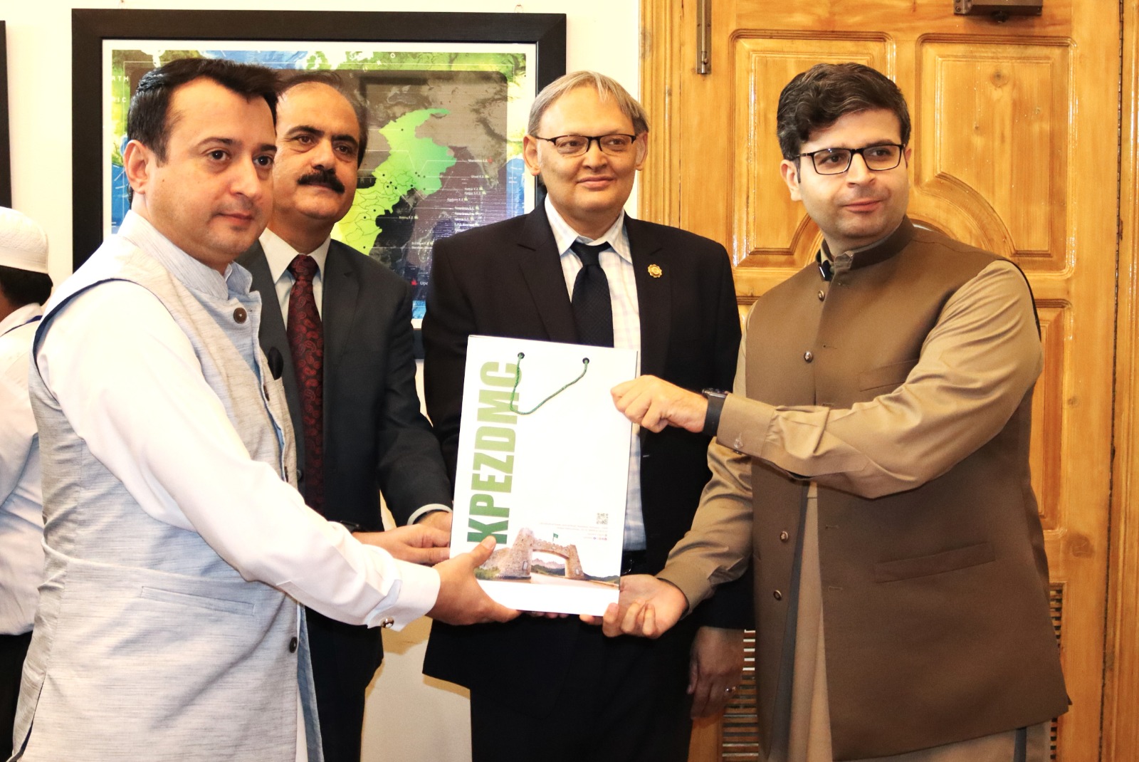 MoU Signing Ceremony between Khyber Pass Economic Corridor and KPEZDMC for the Establishment of Inclusive Business Development Park (IBDP)