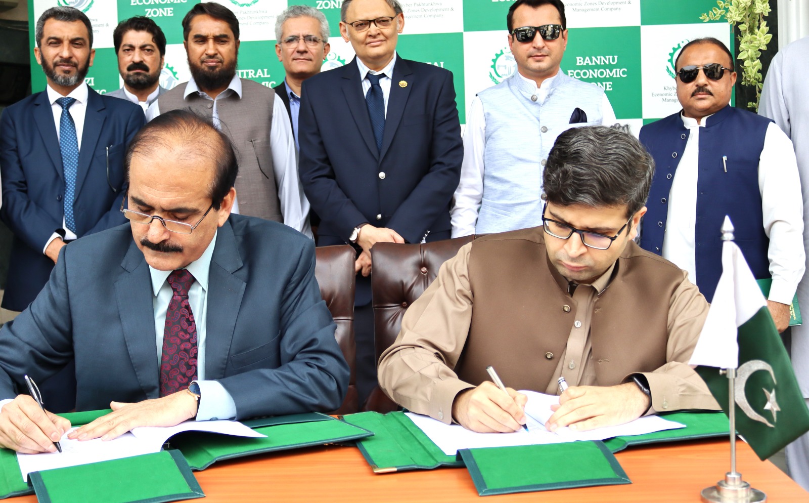 MoU Signing Ceremony between Khyber Pass Economic Corridor and KPEZDMC for the Establishment of Inclusive Business Development Park (IBDP)